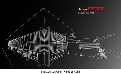 Abstract architecture background