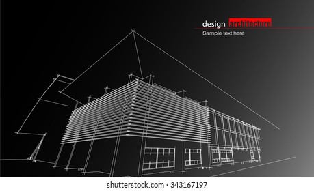 Abstract architecture background