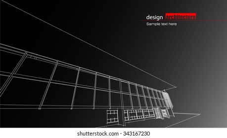 Abstract architecture background