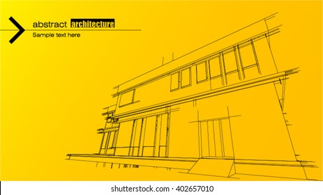 Abstract architecture background