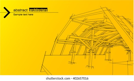 Abstract architecture background
