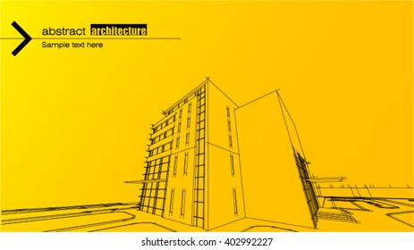 Abstract architecture background