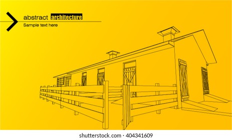 Abstract architecture background