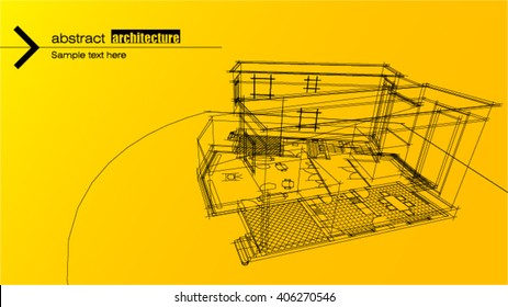 Abstract architecture background