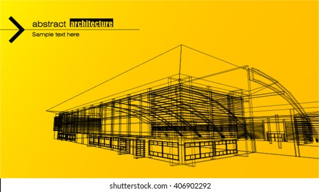 Abstract architecture background