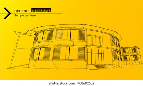 Abstract architecture background