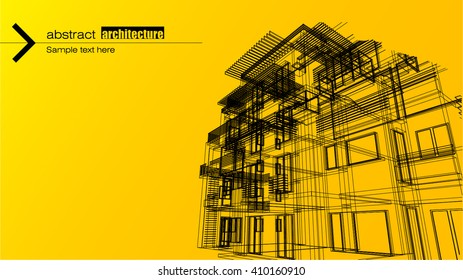 Abstract architecture background