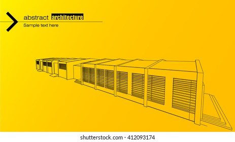 Abstract architecture background