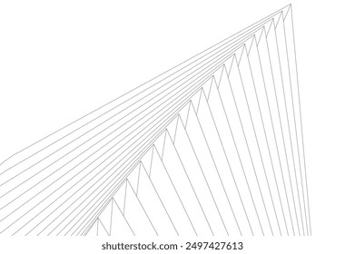 Dibujo 3D de fondo de arquitectura Abstractas