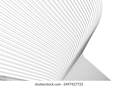 Abstract architecture background 3d drawing