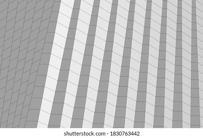 abstract architecture background 3d structure