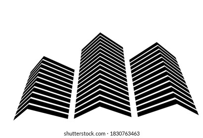abstract architecture background 3d structure