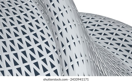 Abstract architecture background vector illustration	
