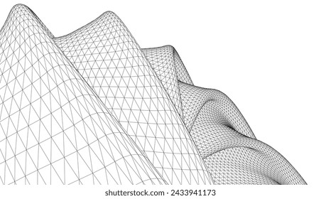 Ilustración abstracta del vector del fondo de la arquitectura	
