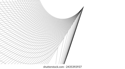 Abstract architecture background vector illustration	
