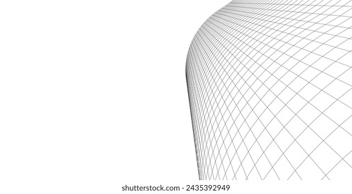 Abstract architecture background vector illustration	
