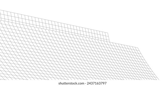 Ilustración abstracta del vector del fondo de la arquitectura
