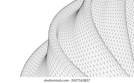 Abstract architecture background vector illustration