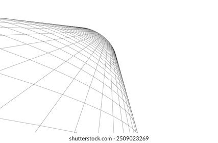 Abstract architecture background vector illustration