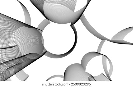 Abstract architecture background vector illustration