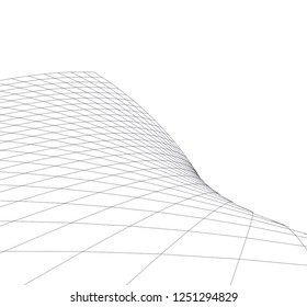 abstract architecture building