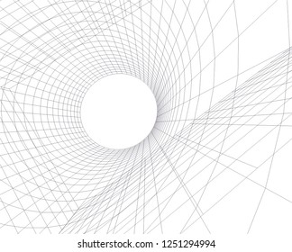 abstract architecture building