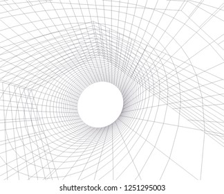 abstract architecture building