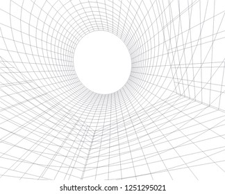 abstract architecture building