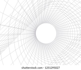 abstract architecture building