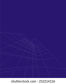 abstract architecture building