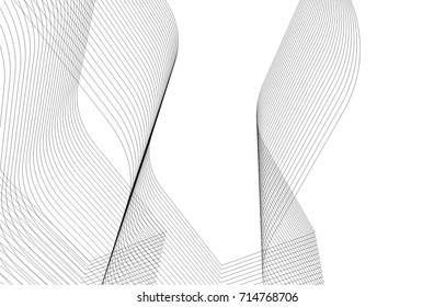 abstract architecture building