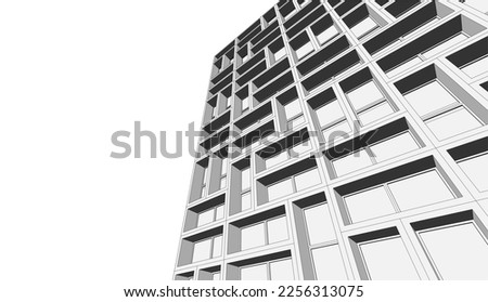 Similar – Image, Stock Photo house high Building