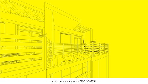 abstract architecture building background