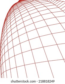 abstract architecture building sketch vector