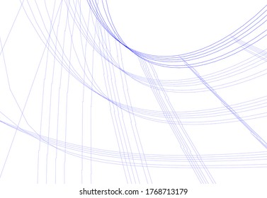 abstract architecture building vector 3d illustration 