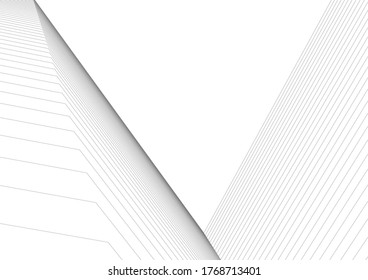 abstract architecture building vector 3d illustration 