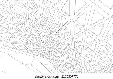 Resumen arquitectura construcción vector 3d ilustración