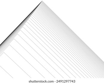 Abstract architecture building vector 3d illustration