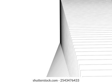Dibujo abstracto del Vector del edificio de la arquitectura