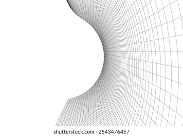arquitetura abstrata edifício desenho vetorial