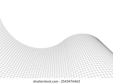 abstract architecture building vector drawing