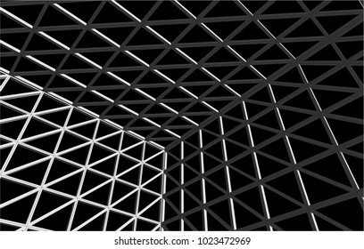 abstract architecture construction