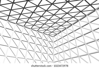 abstract architecture construction