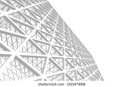 abstract architecture construction