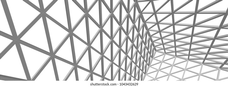abstract architecture construction