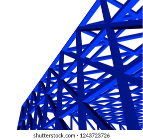 abstract architecture construction