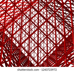 abstract architecture construction