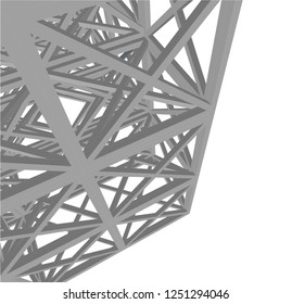 abstract architecture construction