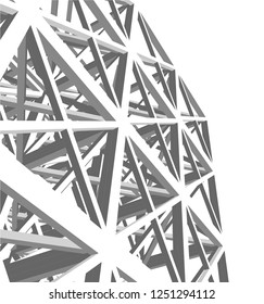 abstract architecture construction