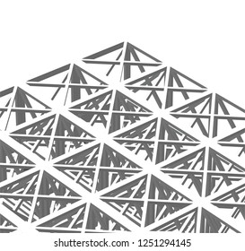 abstract architecture construction